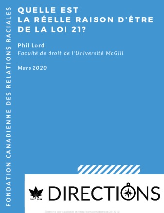 Quelle est la réelle raison d'être de la loi 21? thumbnail