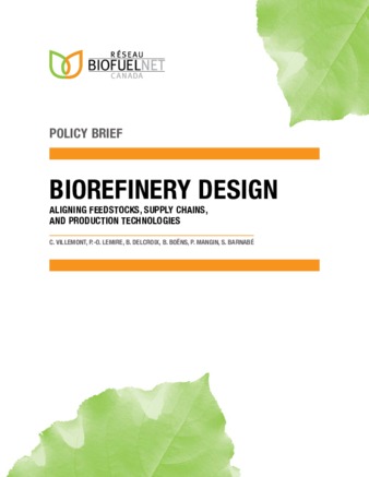 Biorefinery Design: Aligning Feedstocks Supply Chains thumbnail