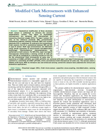 Modified Clark Microsensors With Enhanced Sensing Current thumbnail