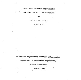 Local heat transfer coefficients on longitudinal finned surfaces thumbnail