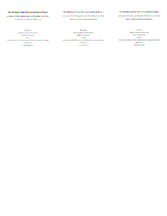 The individual as prime mover in Czechoslovak history:  an analysis of Tomáš Garrigue Masaryk’s, Edvard Beneš’s, and Václav Havel’s visions for Czechoslovak democracy thumbnail
