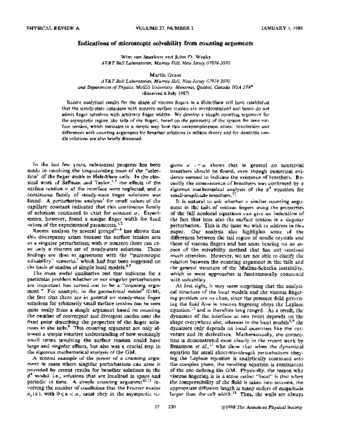 Indications of microscopic solvability from counting arguments thumbnail