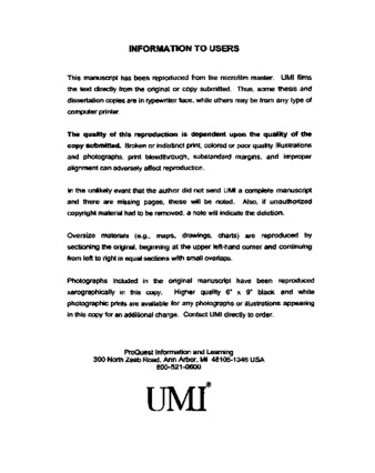 The molecular epidemiology of tuberculosis in Montreal and British Columbia / thumbnail